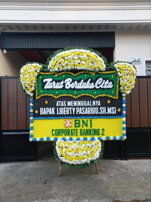 Papan Bunga Duka di Cibiuk