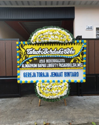 Papan Bunga Duka di Cibiuk