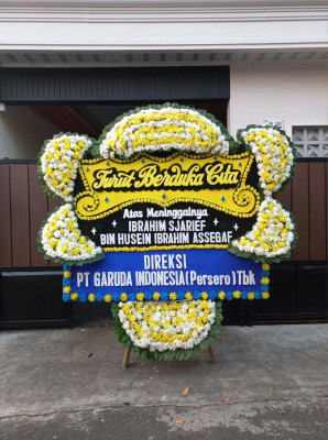 Papan Bunga Duka di Cibiuk